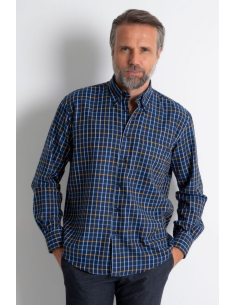 Camisa Nologo Classic Cuadros 100% algodón cuello Abotonado