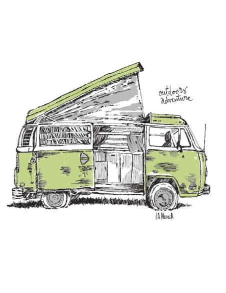 CAMPER M/C Azul Egeo Pig.